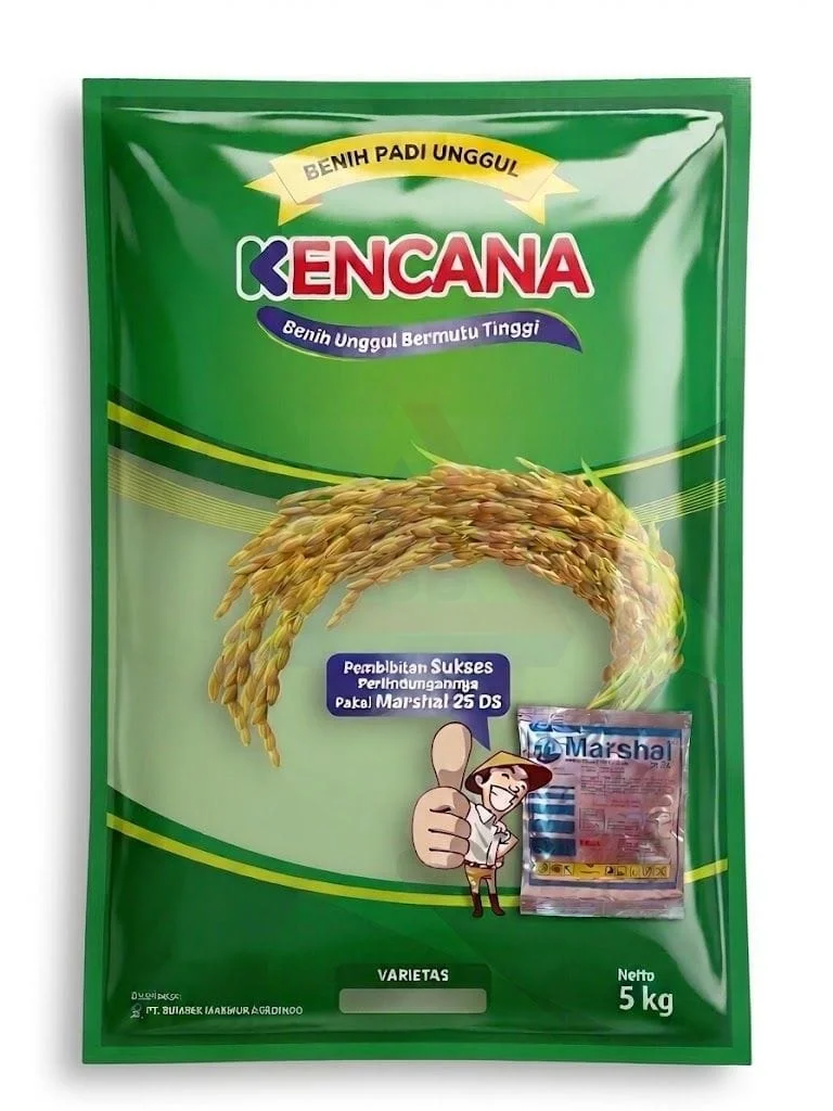 Kemasan Benih Padi Kencana
